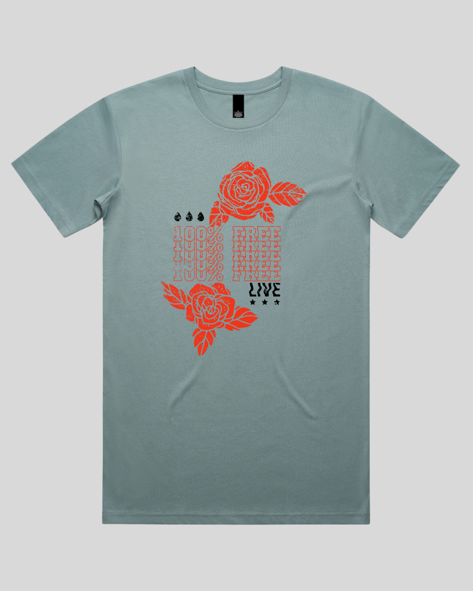 100% Free Bloom Men's T-Shirt