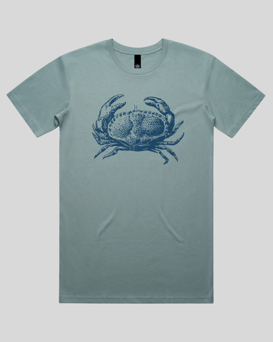 Vintage Coastal Crab Men's T-Shirt