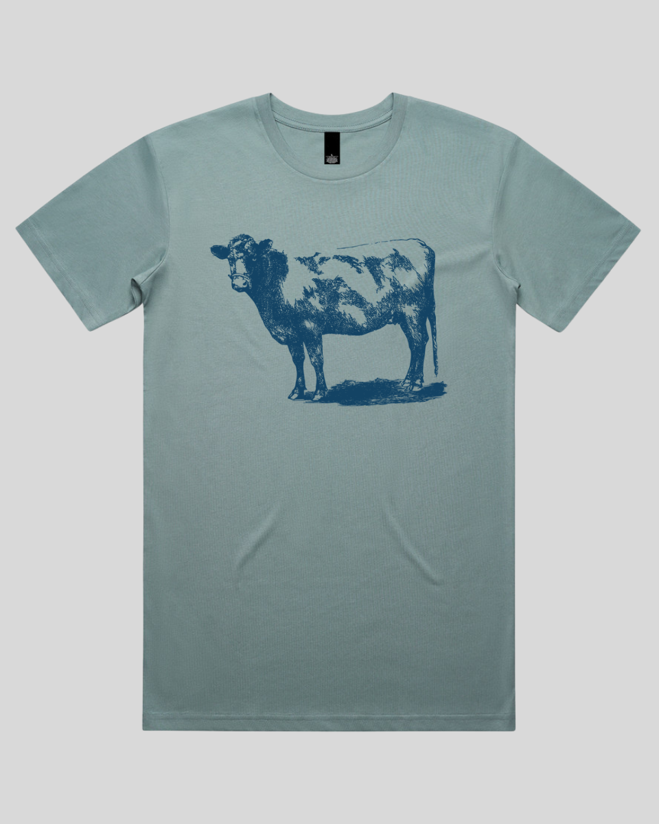 Vintage Farm Cow Men's T-Shirt