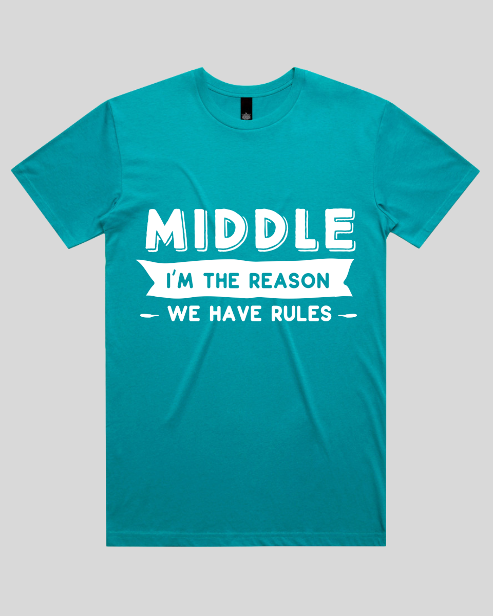 Middle - I'm the reason Men's T-Shirt