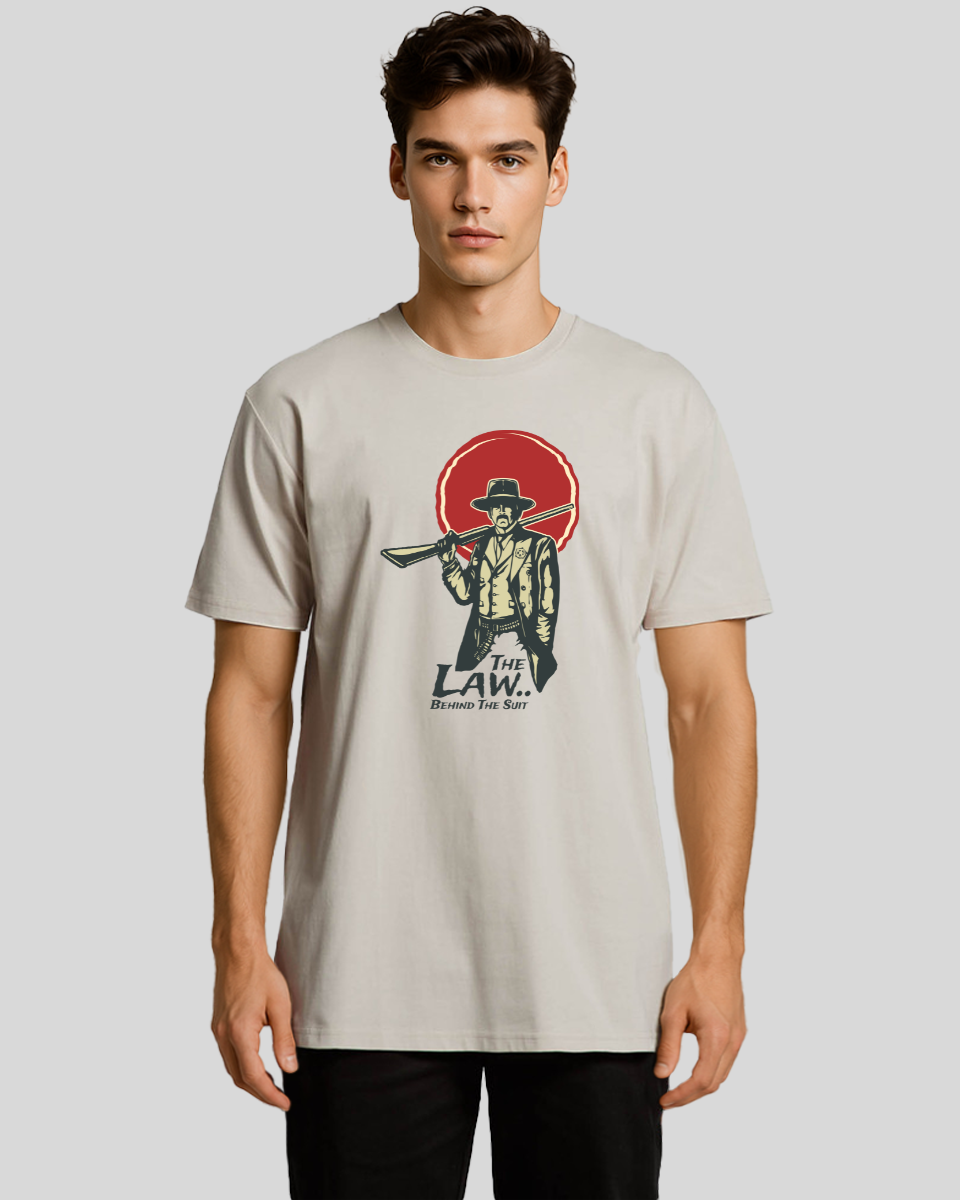 The Law Behind The Suit  Men's T-Shirt