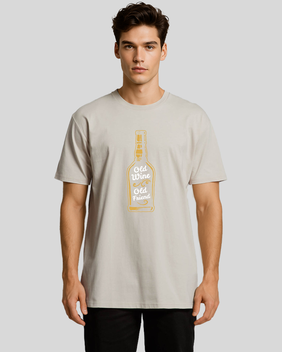 Old Wine Old Friend Men's T-Shirt