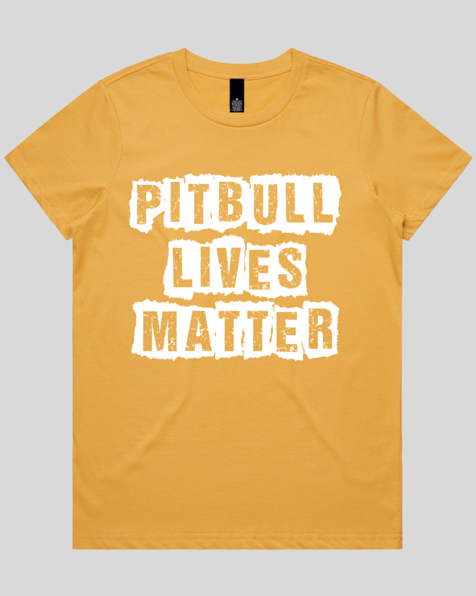 Pitbull Lives Matter Women's T-Shirt