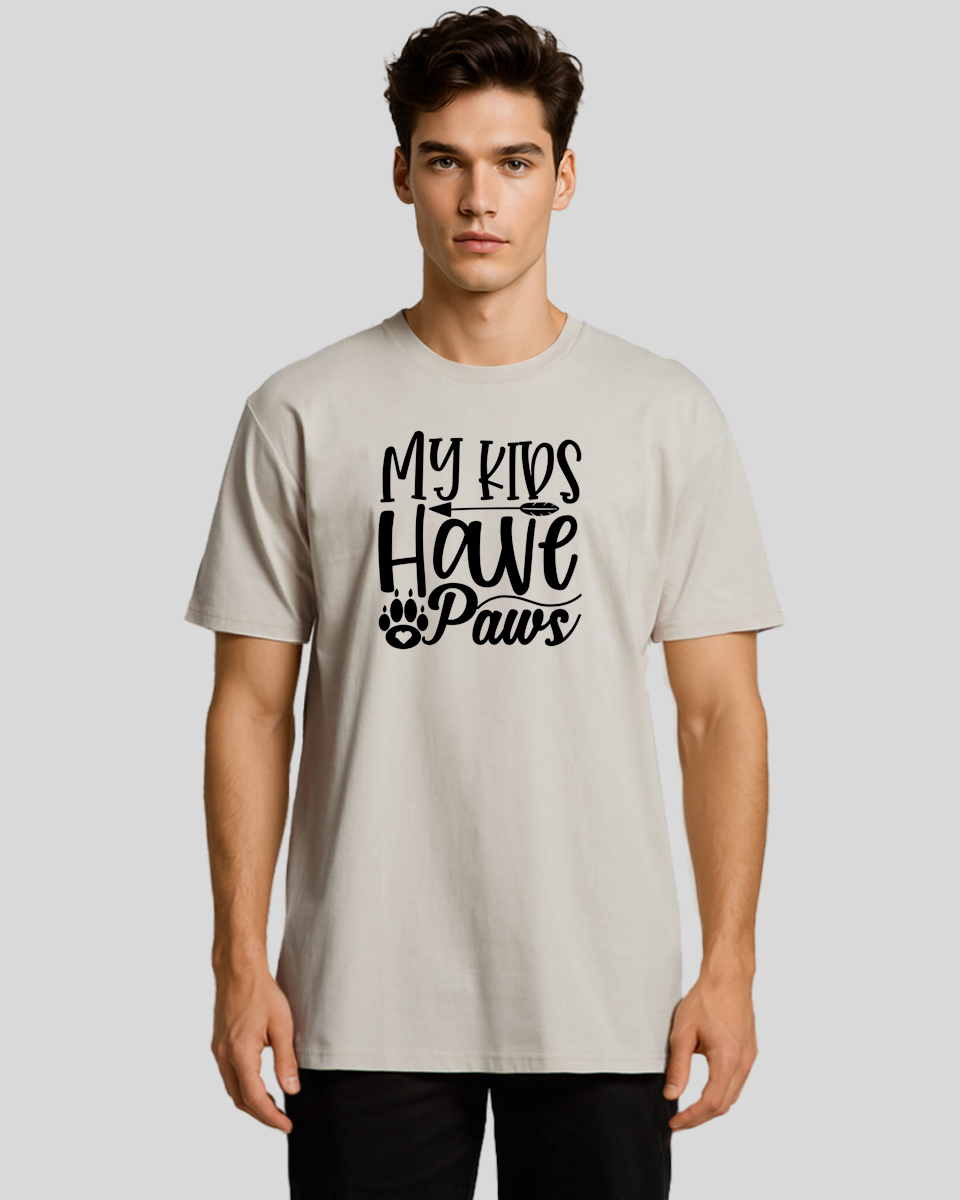 My Kids Have Paws Men's T-Shirt
