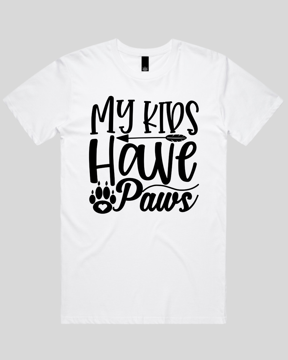 My Kids Have Paws Men's T-Shirt