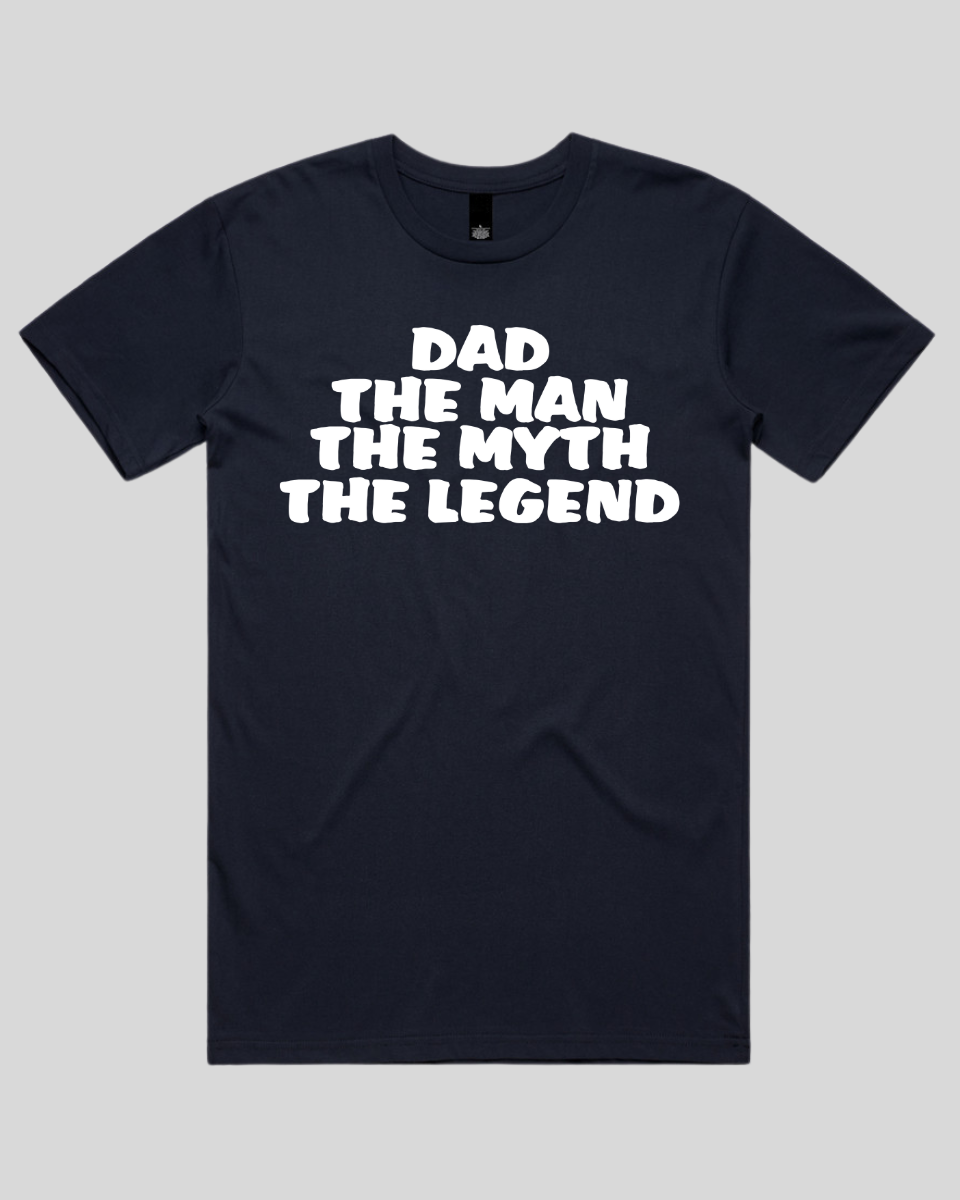 dad the man the myth  Men's T-Shirt