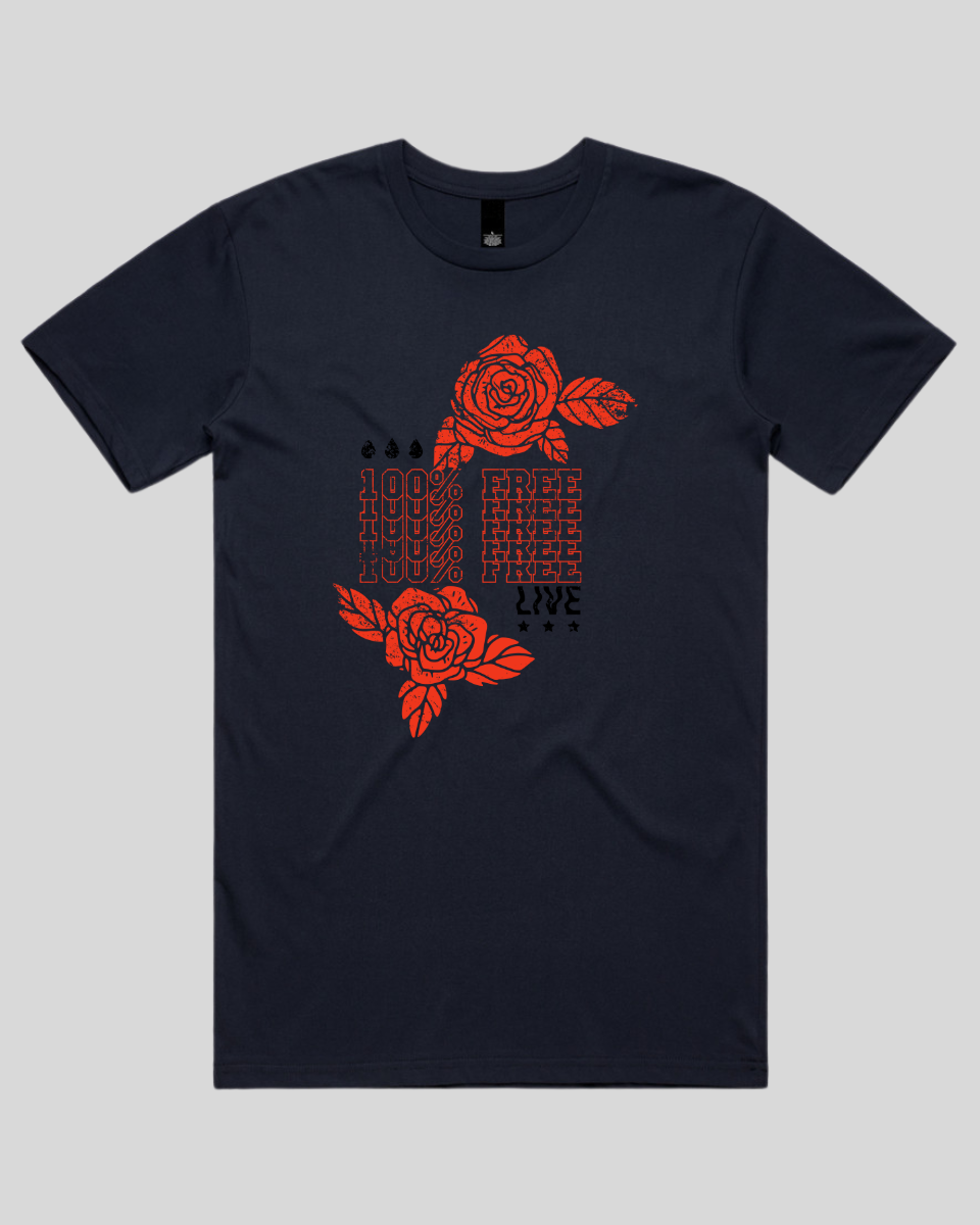 100% Free Bloom Men's T-Shirt