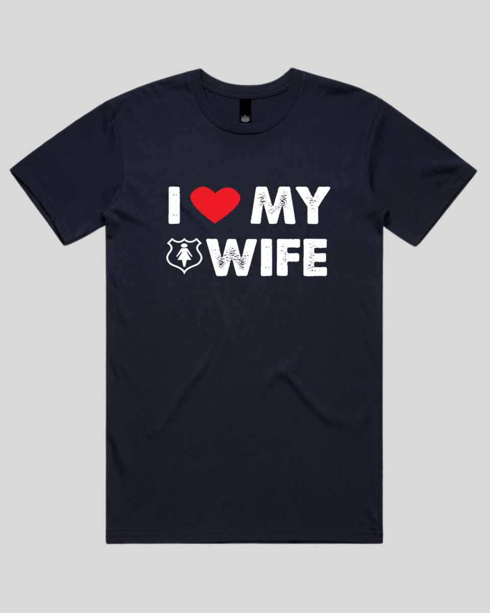 I Love my Wife Men's T-Shirt