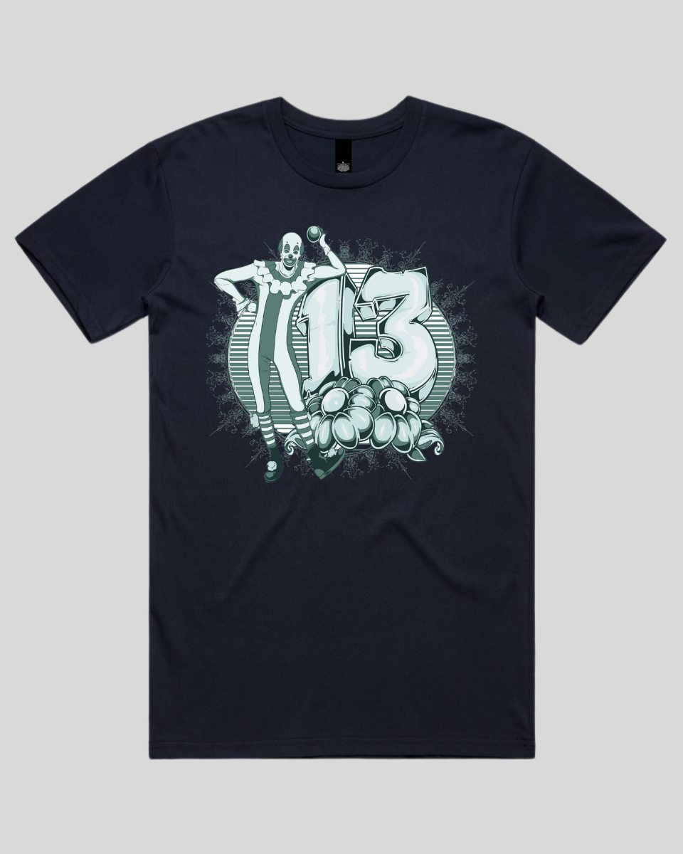 Lucky 13 Clown Men's T-Shirt