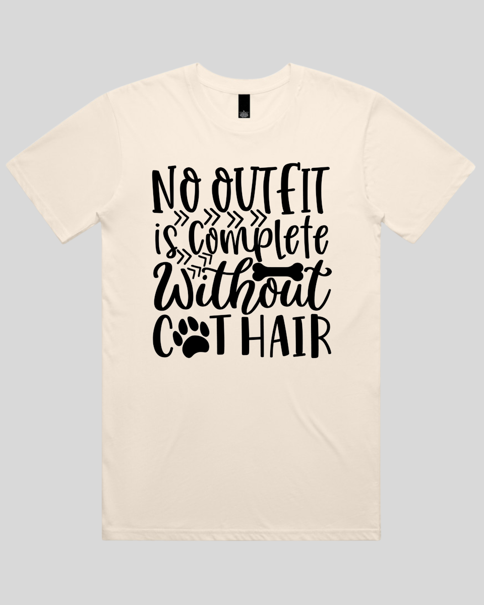 No Outfit is Complete Without Cat Hair Men's T-Shirt