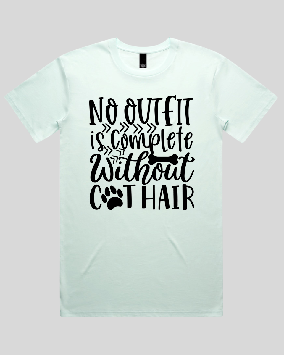 No Outfit is Complete Without Cat Hair Men's T-Shirt