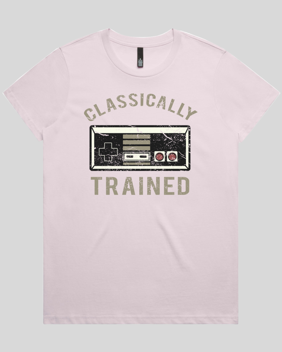 Classically Trained Distressed  Women's T-Shirt