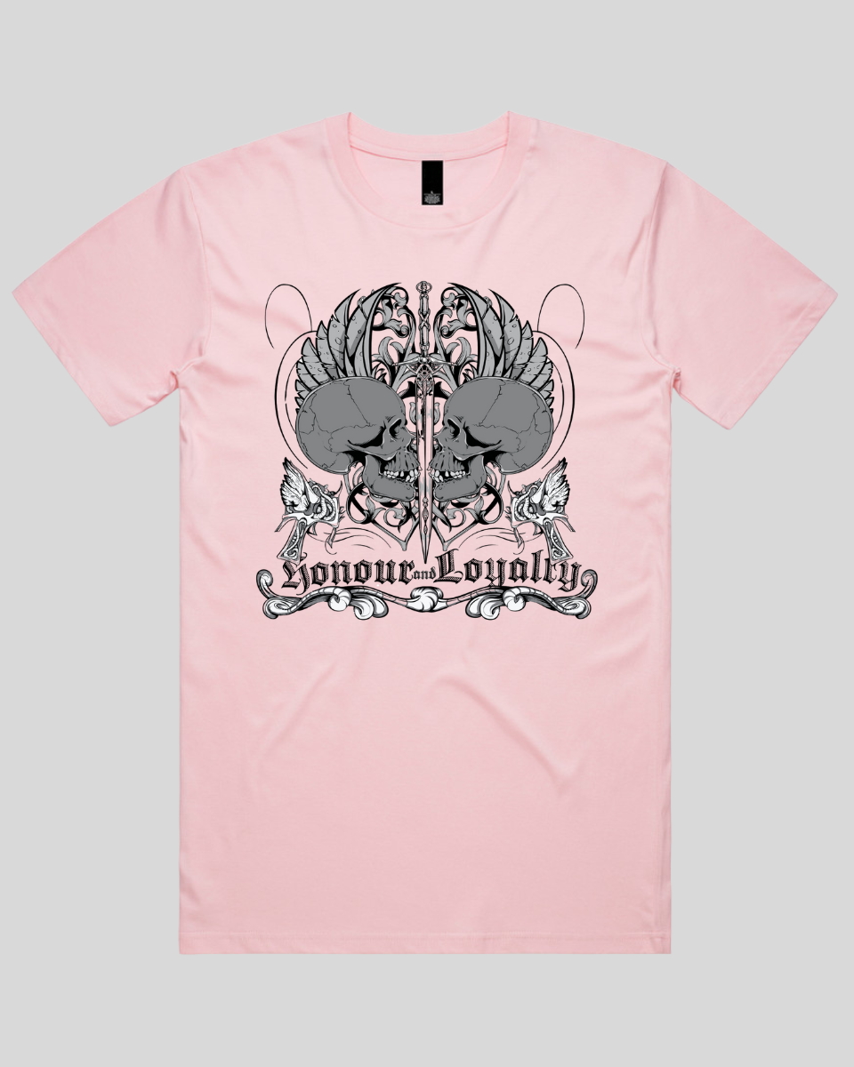 Honour and Loyalty Skull Men's T-Shirt