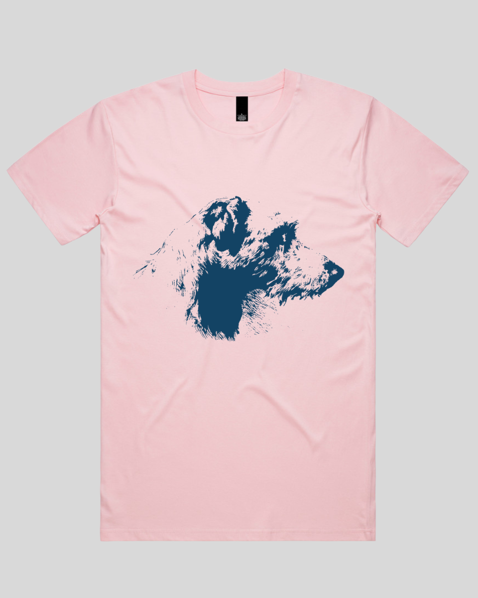 Vintage Dog Portrait Men T-Shirt