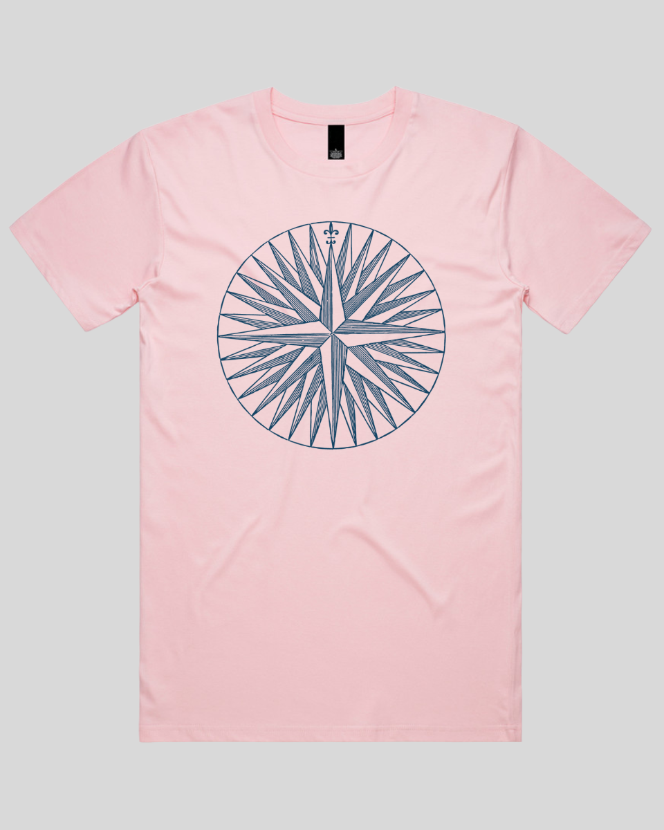 Explorer's Compass Wheel Men's T-Shirt