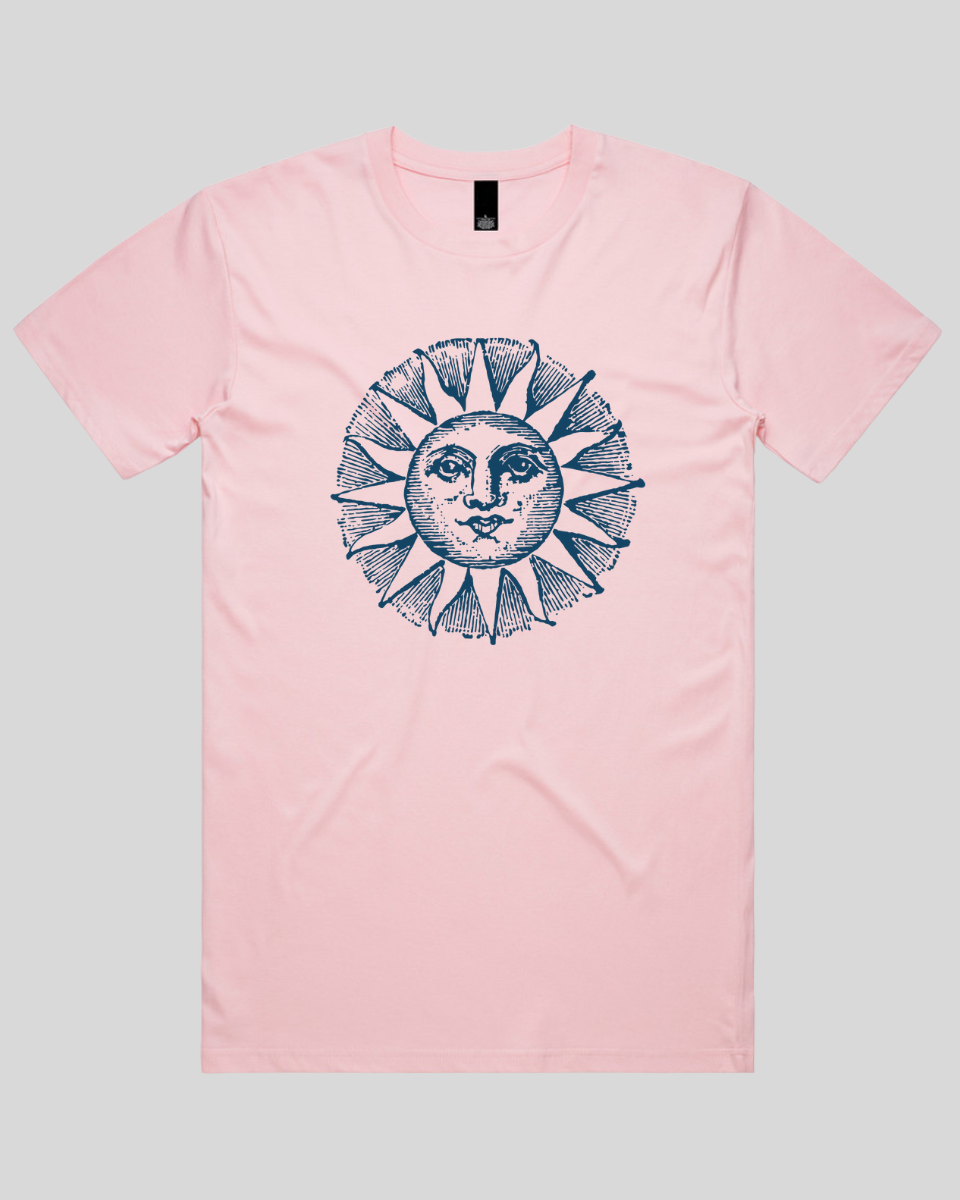 Celestial Sun Face Men's T-Shirt