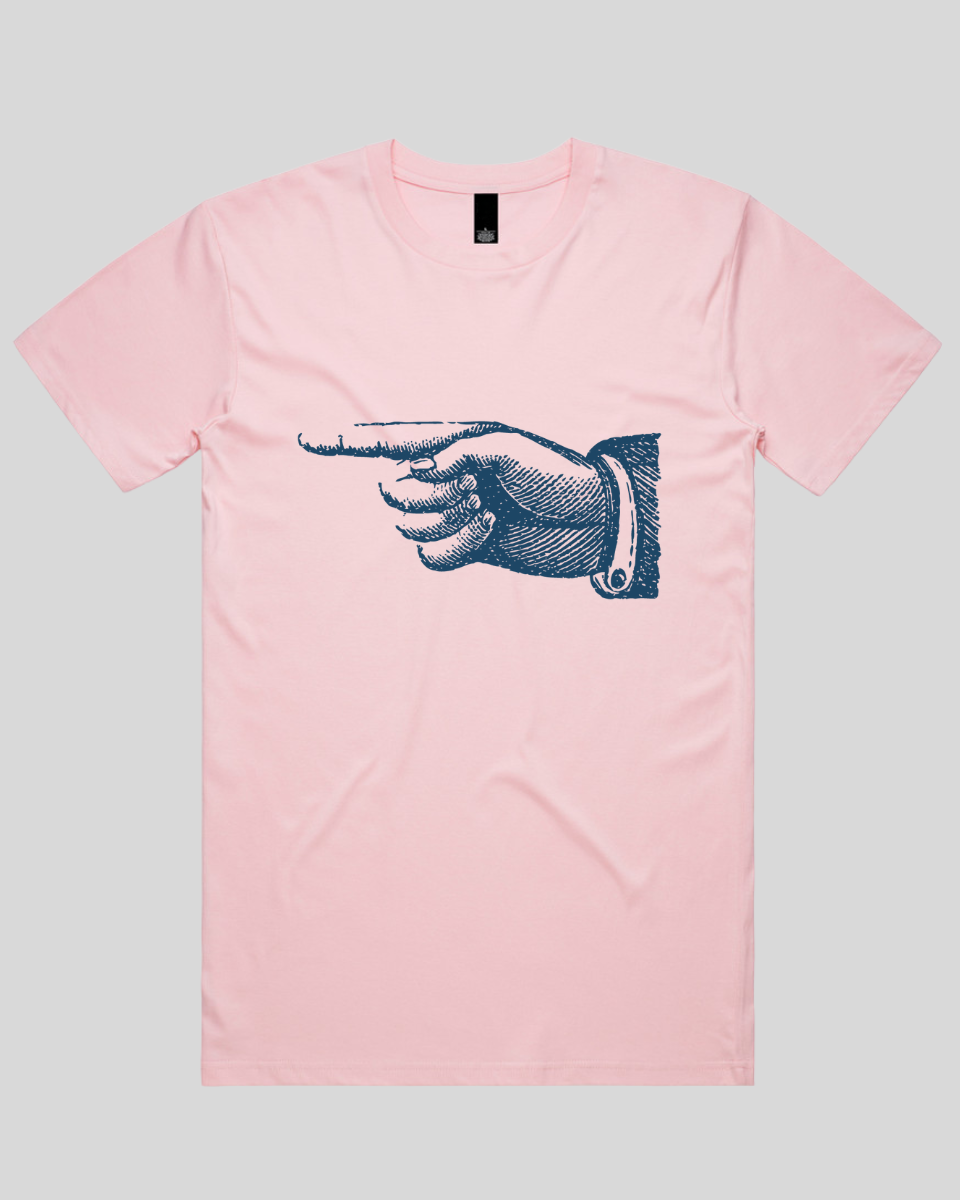 Pointing Finger 2 Men's T-Shirt