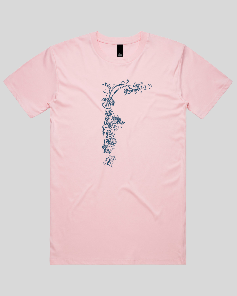 Wine Flower Men's T-Shirt