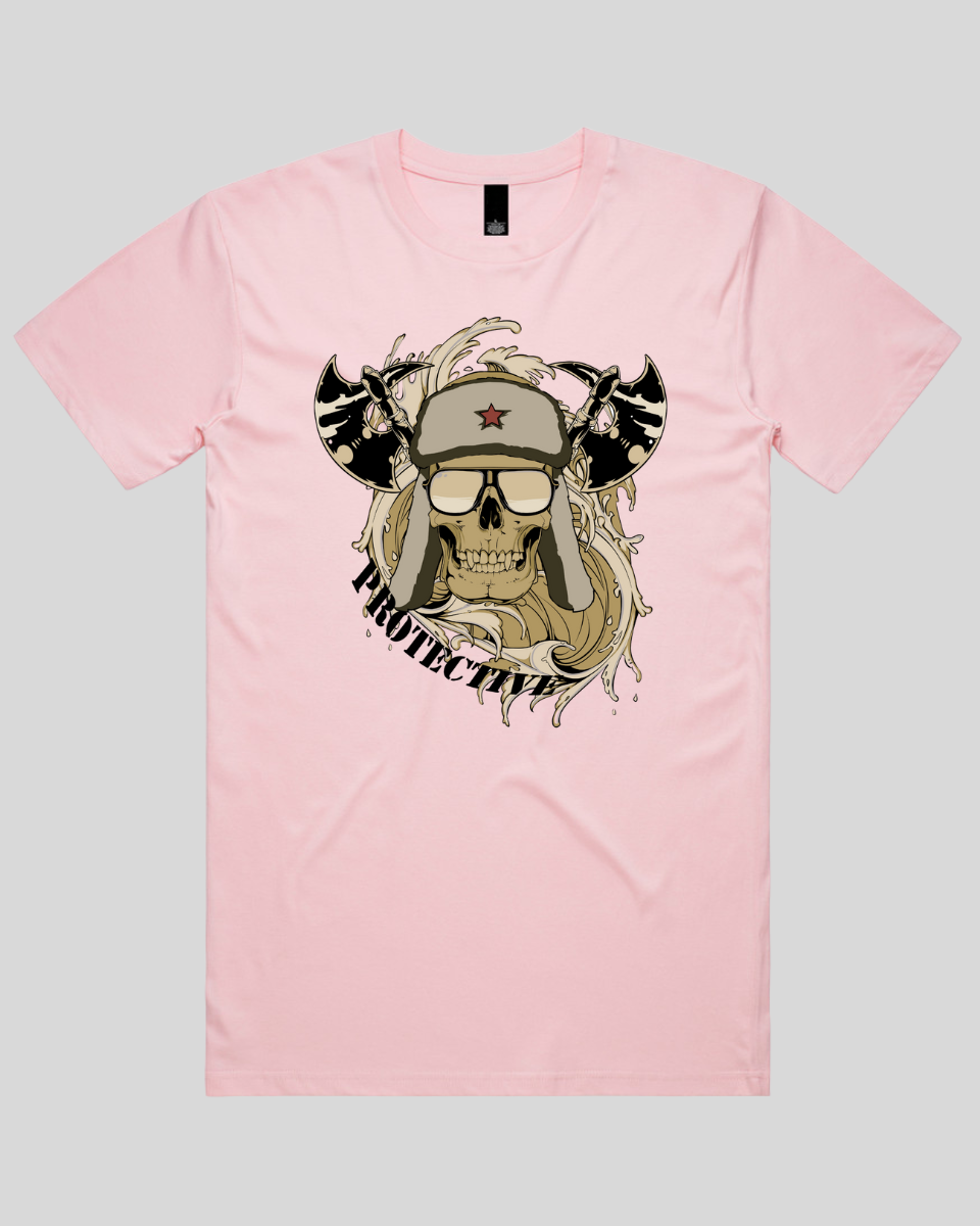 Proactive War Skull Men's T-Shirt