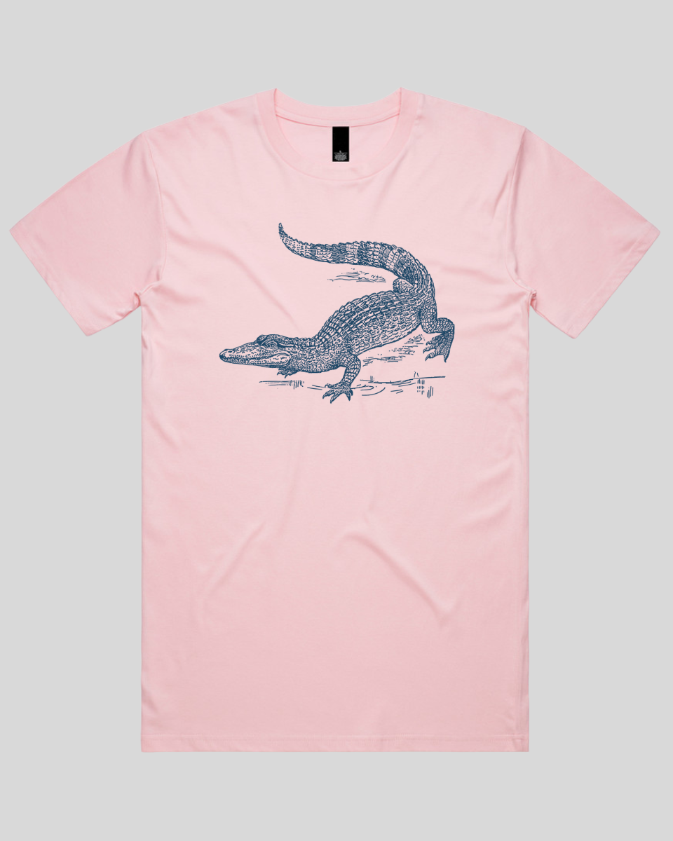 Swamp King Crocodile Men's T-Shirt