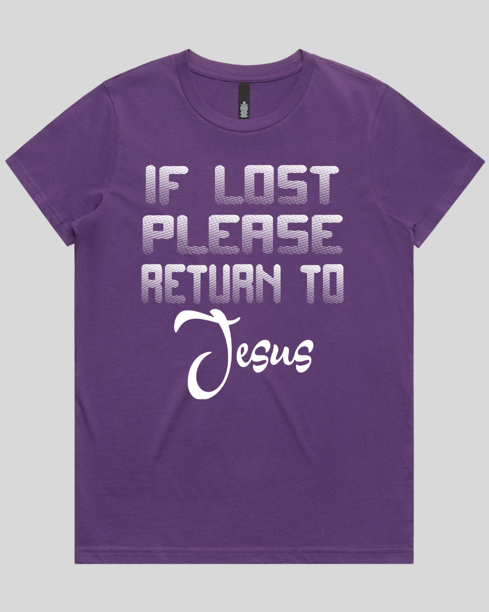 if lost please  Women's T-Shirt