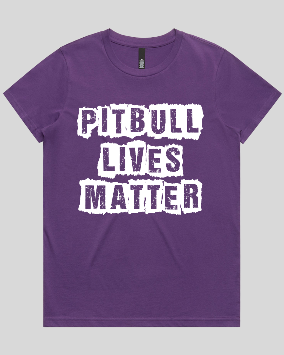 Pitbull Lives Matter Women's T-Shirt
