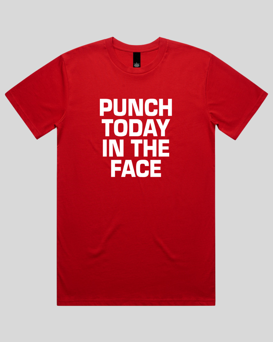 Punch Today in the Face Men's T-Shirt