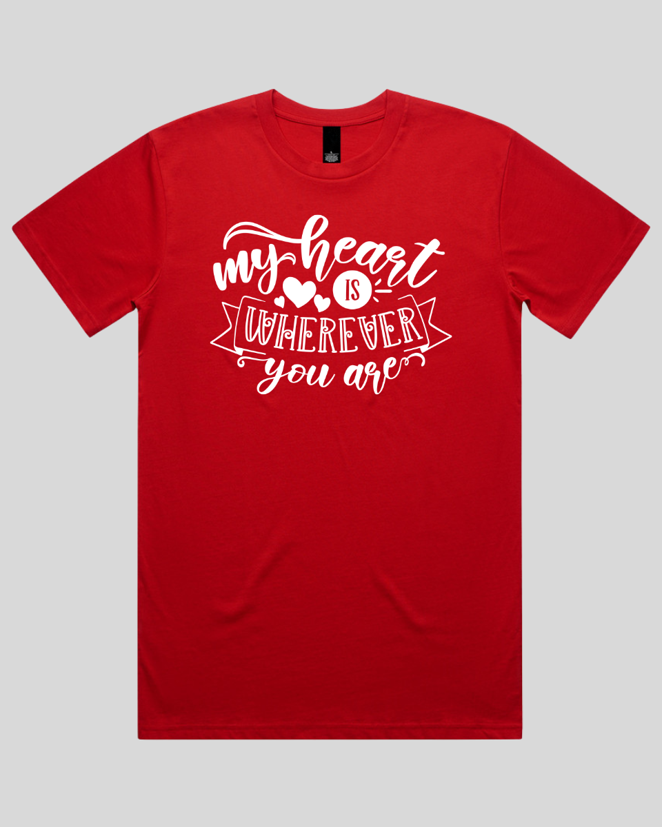 My Heart Is Wherever You Are Men's T-Shirt