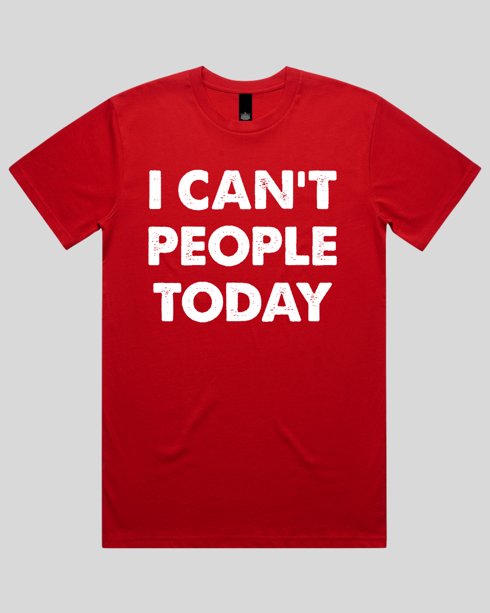 i can't people today Men's T-Shirt