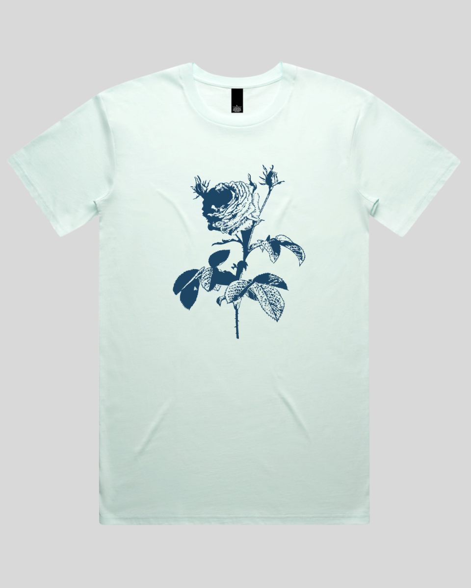 Dark Bloom Rose Men's T-Shirt