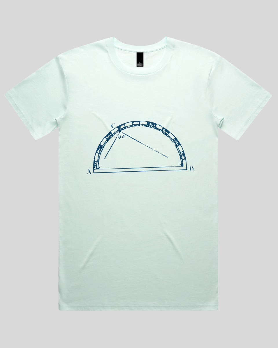 Geometric Logic Print Men's T-Shirt