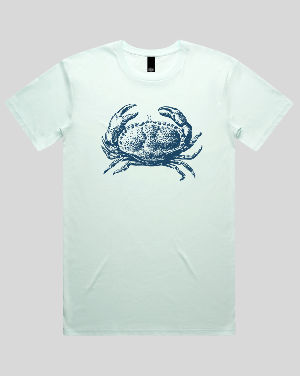 Vintage Coastal Crab Men's T-Shirt