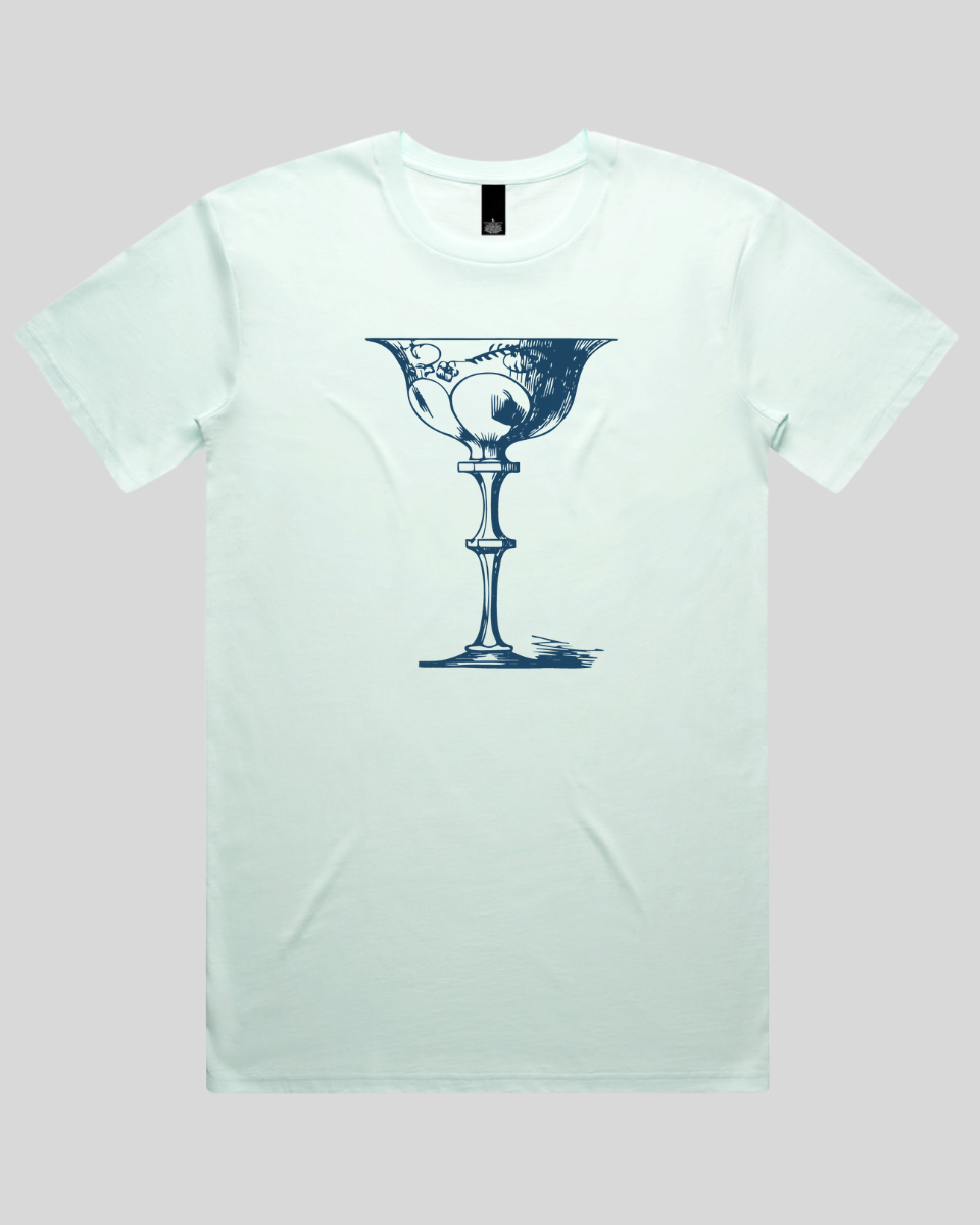 Victorian Cocktail Glass Men's T-Shirt