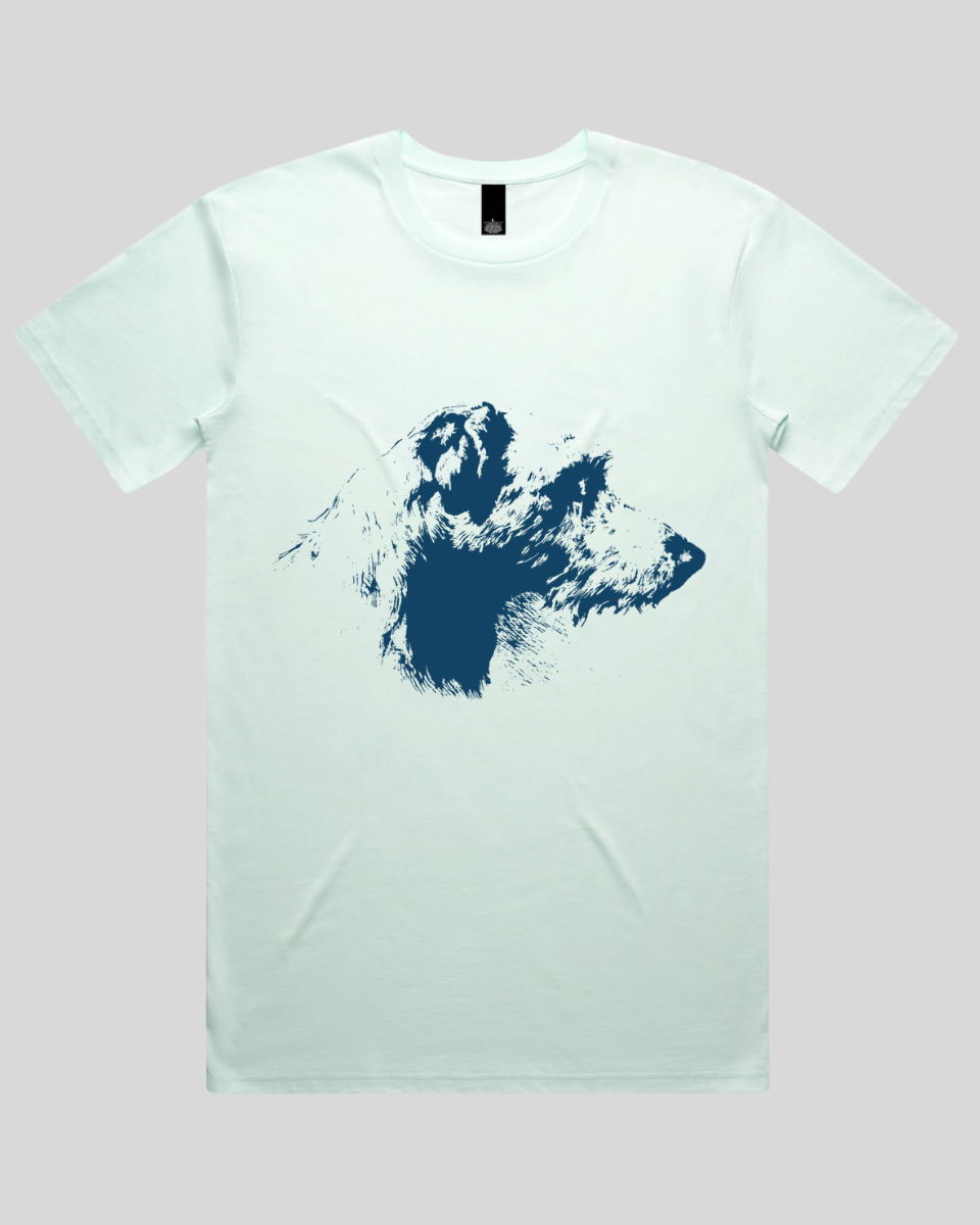 Vintage Dog Portrait Men T-Shirt