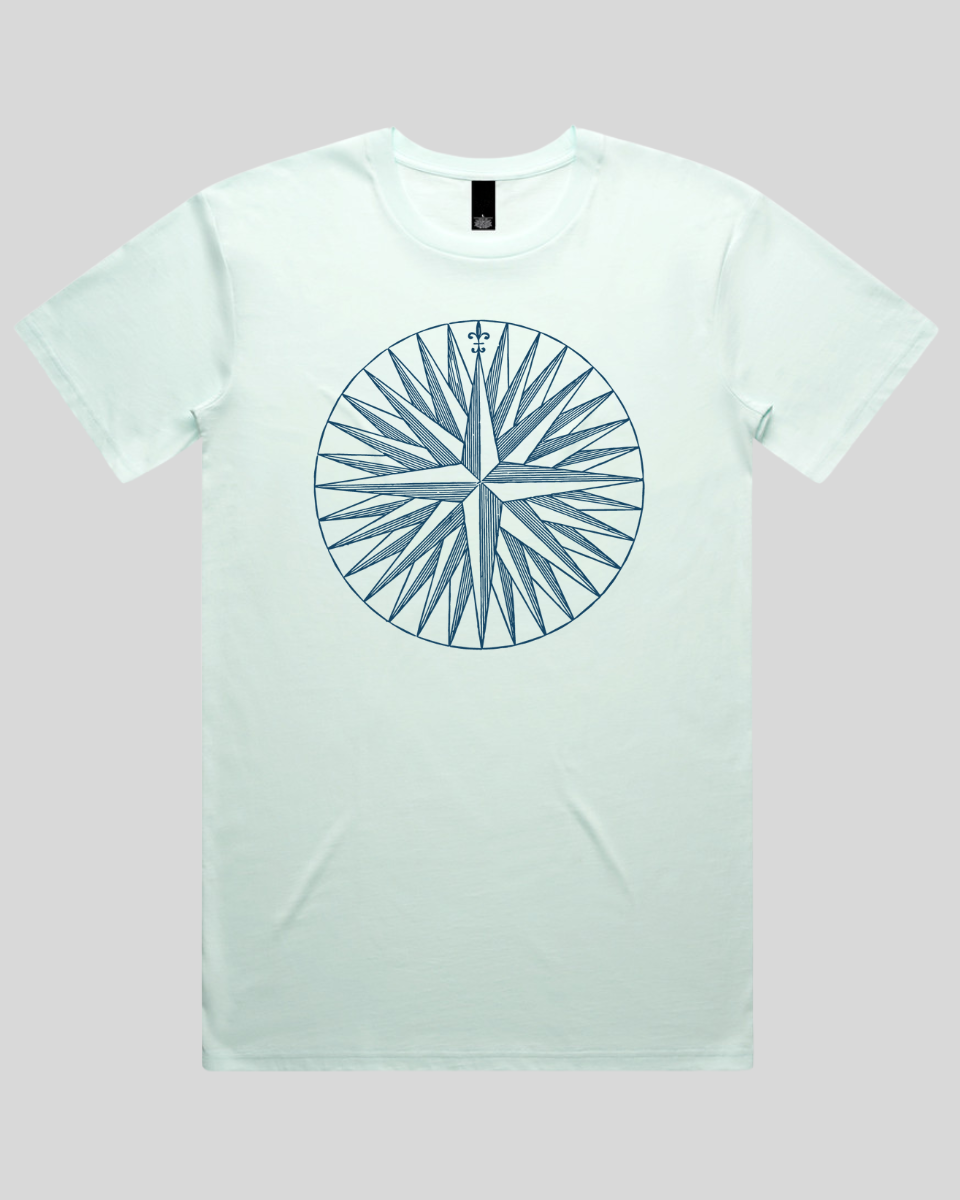 Explorer's Compass Wheel Men's T-Shirt