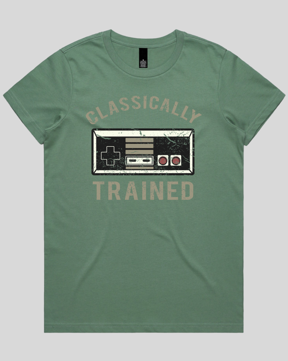Classically Trained Distressed  Women's T-Shirt