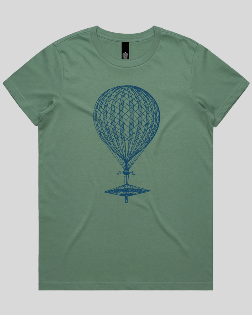 Old World Airship Women's T-Shirt