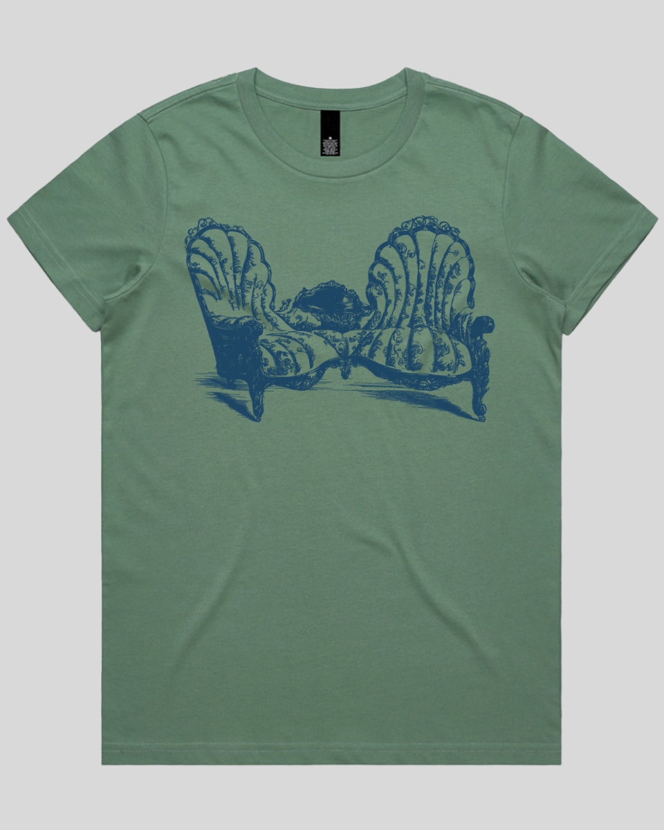 Antique Bloom Sofa Women's T-Shirt