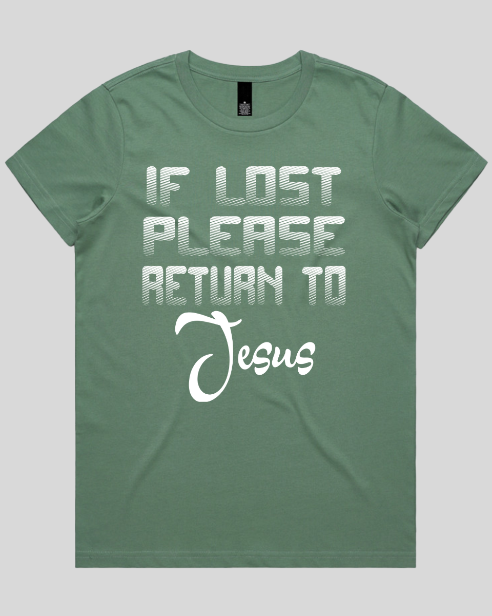 if lost please  Women's T-Shirt