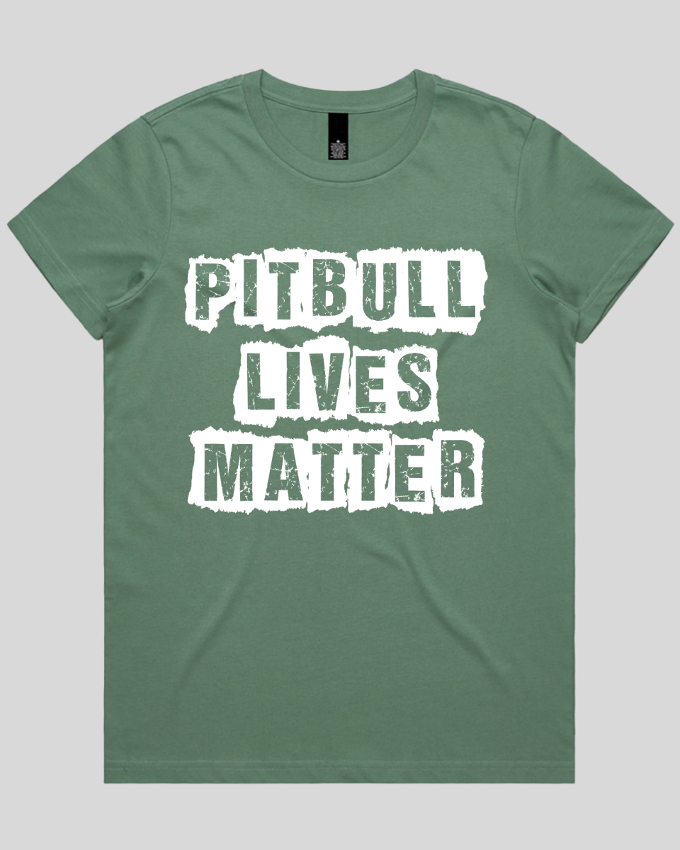 Pitbull Lives Matter Women's T-Shirt