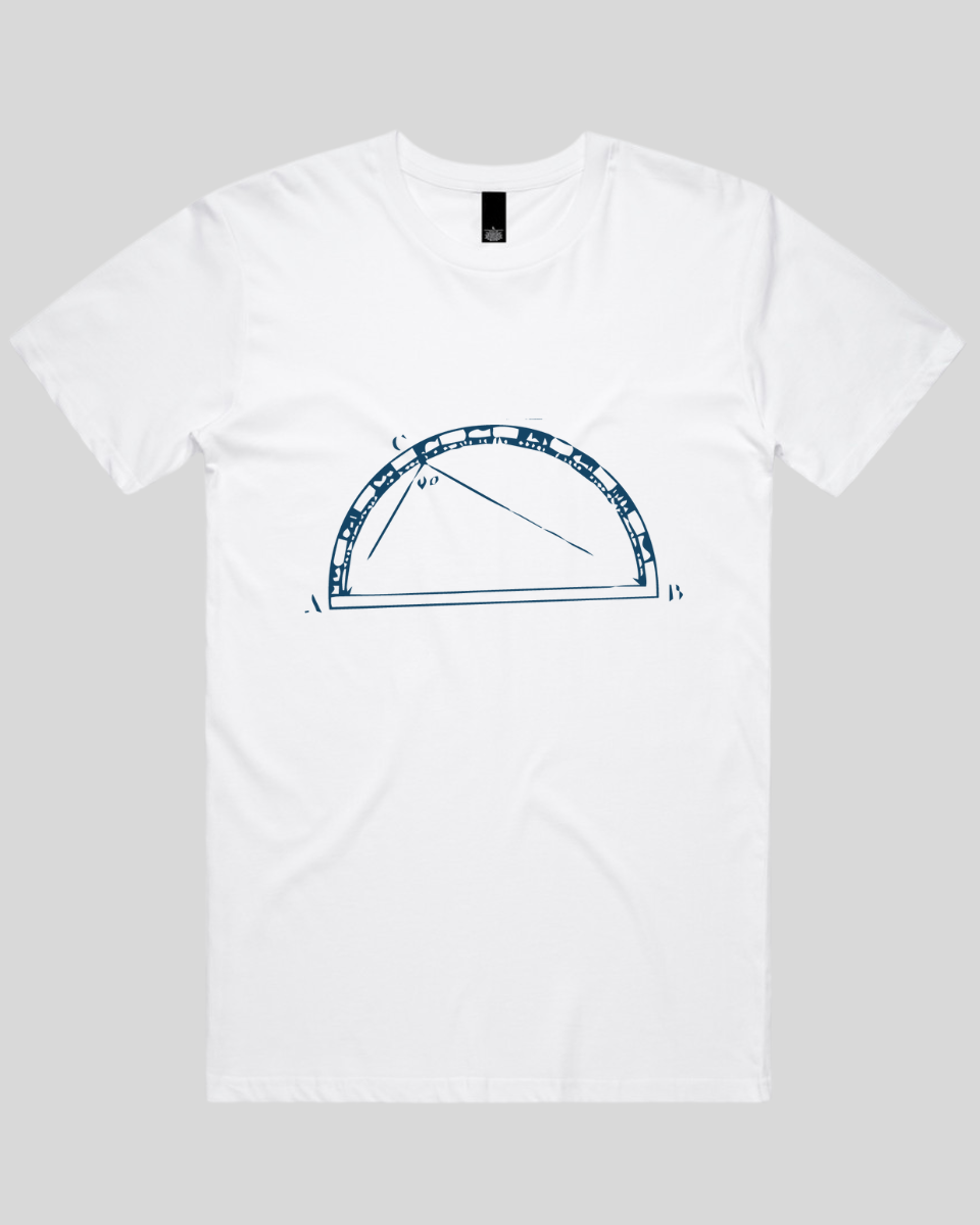 Geometric Logic Print Men's T-Shirt