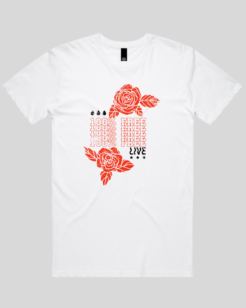 100% Free Bloom Men's T-Shirt