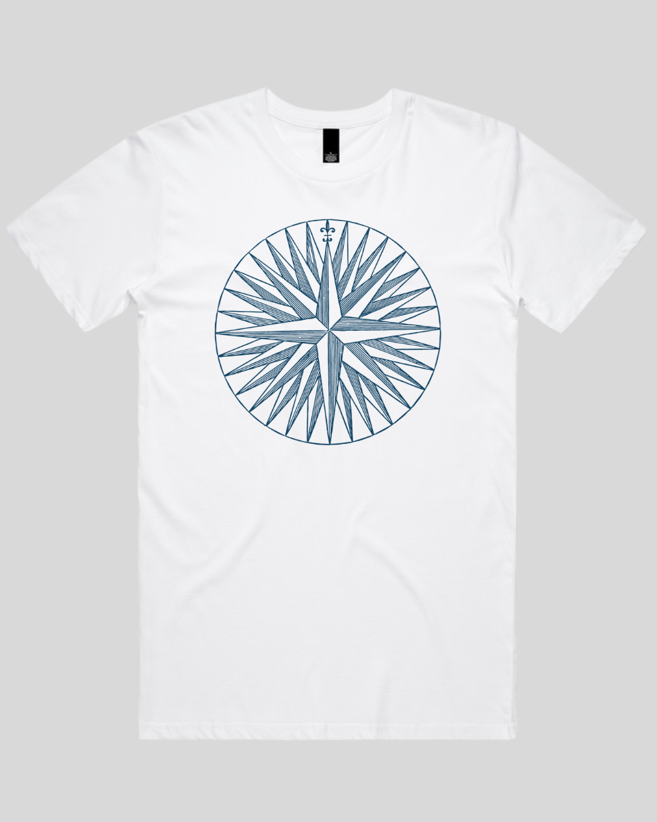 Explorer's Compass Wheel Men's T-Shirt