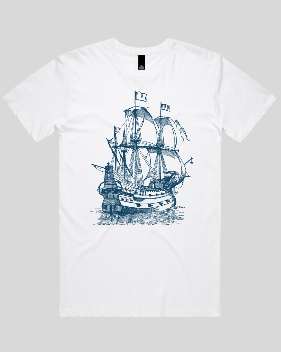 Warlord’s Ship Wake Men's T-Shirt