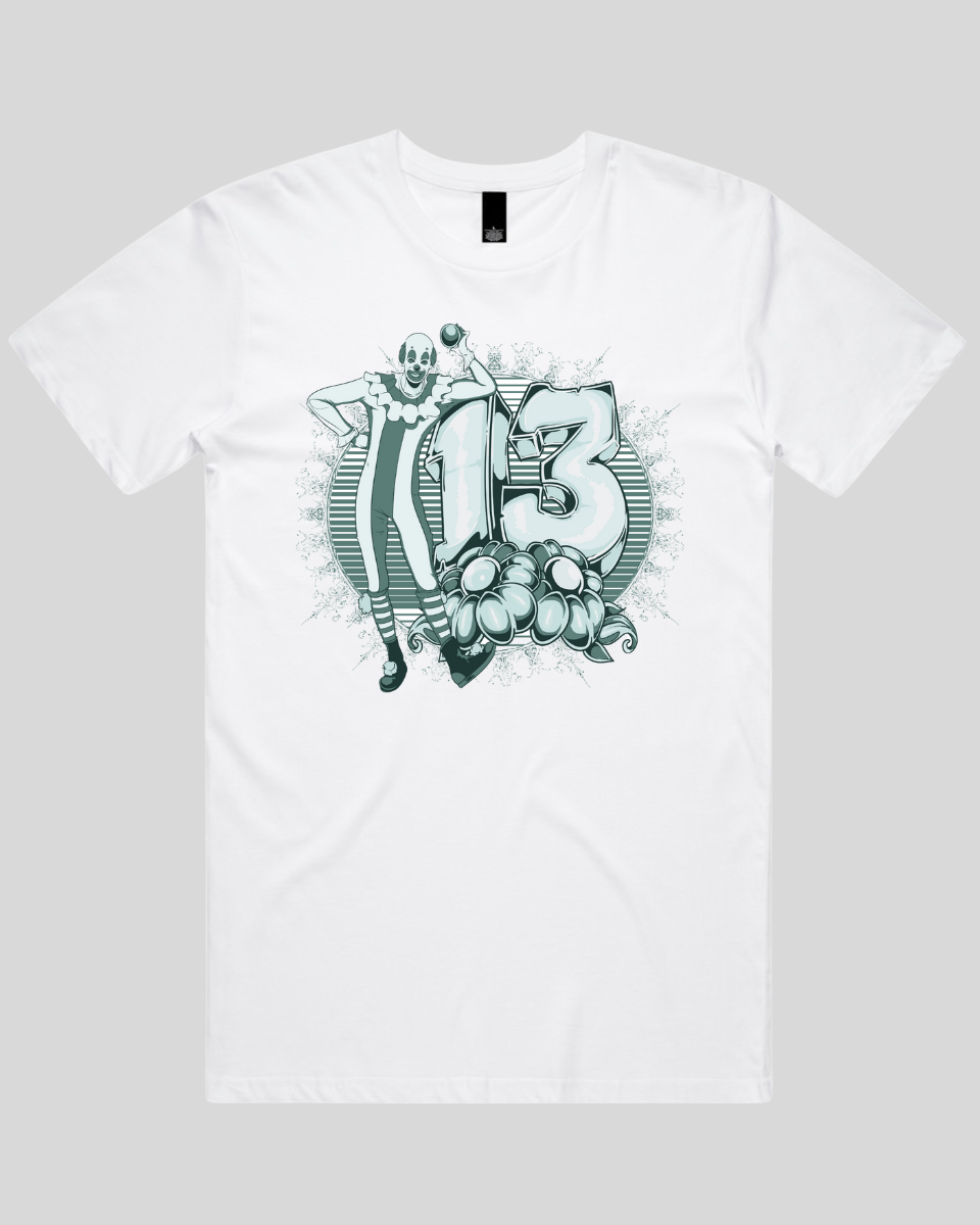 Lucky 13 Clown Men's T-Shirt