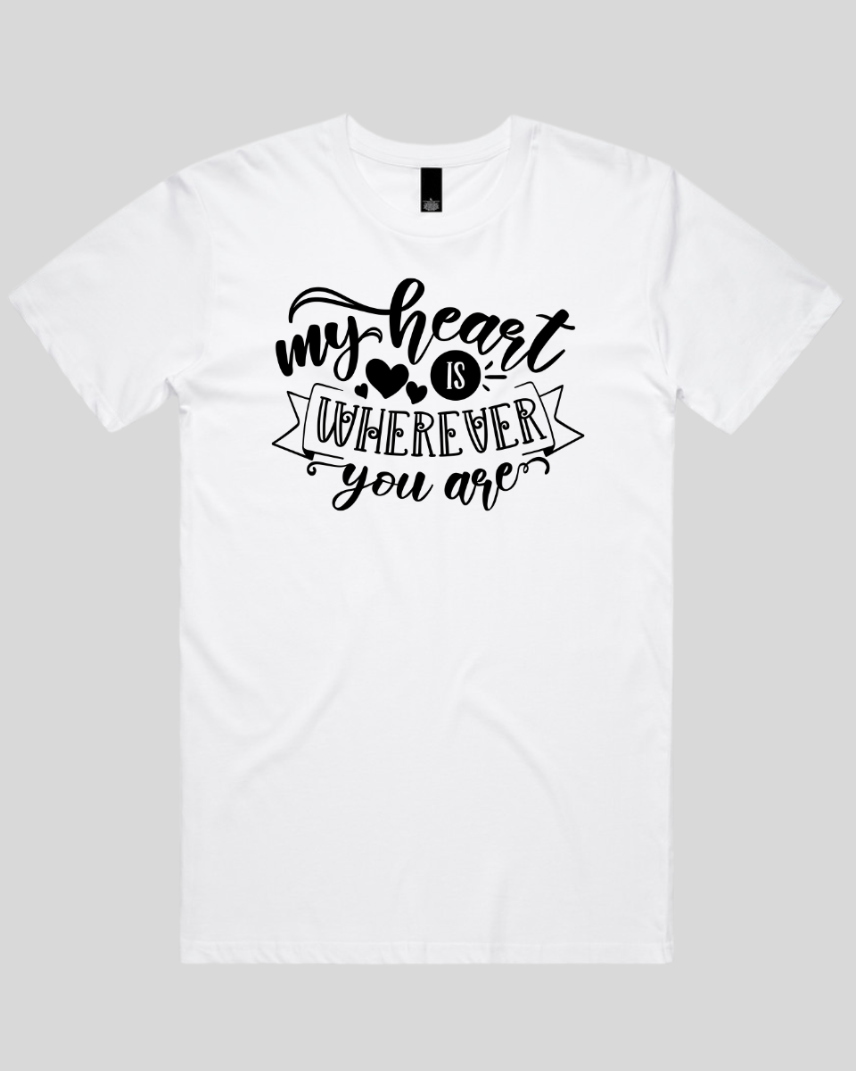 My Heart Is Wherever You Are Men's T-Shirt
