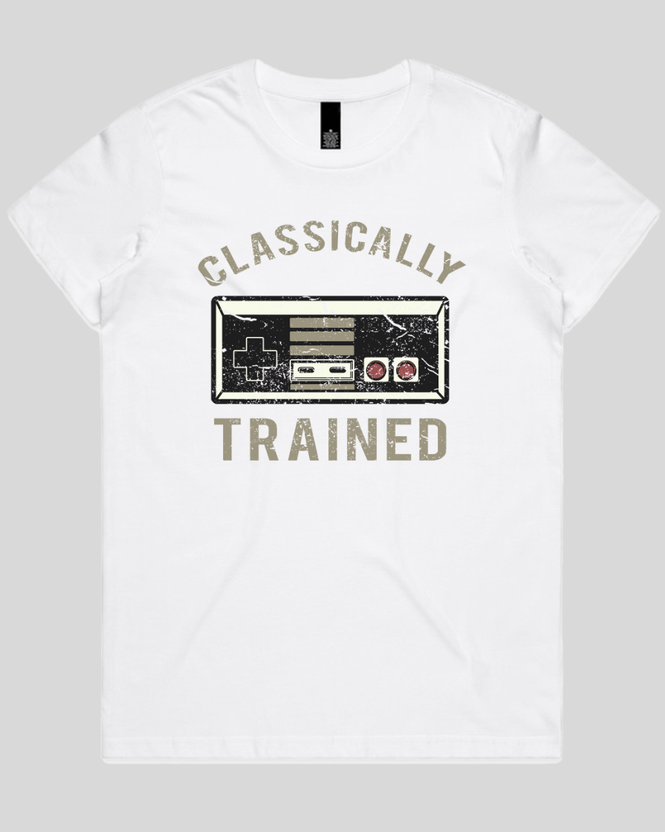 Classically Trained Distressed  Women's T-Shirt
