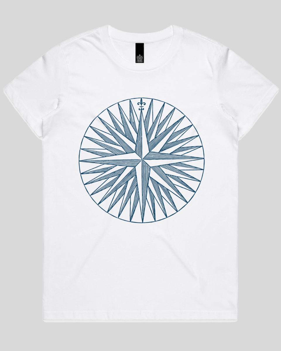 Explorer's Compass Wheel Women's T-Shirt