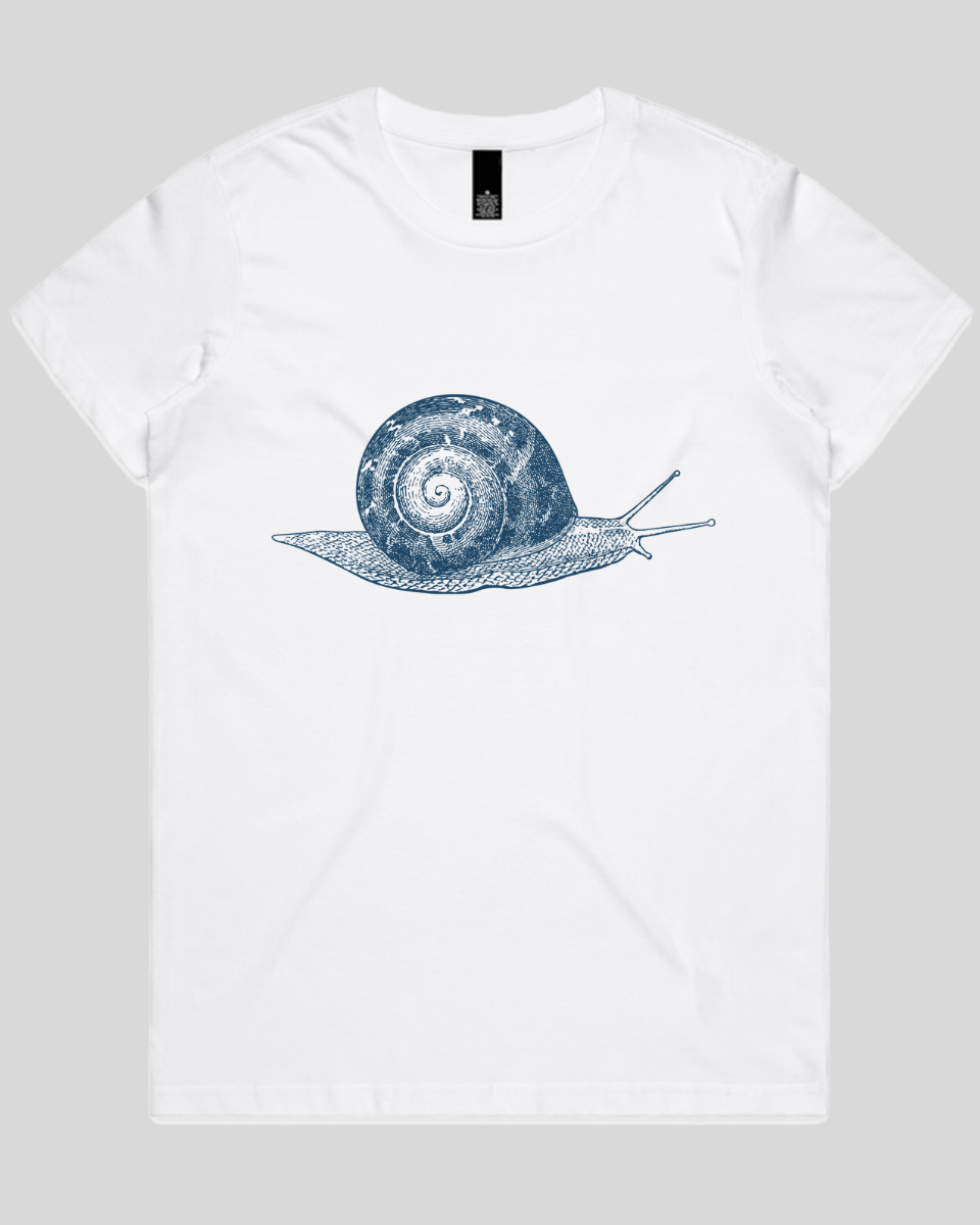 Spiral Snail Crawl Women's T-Shirt