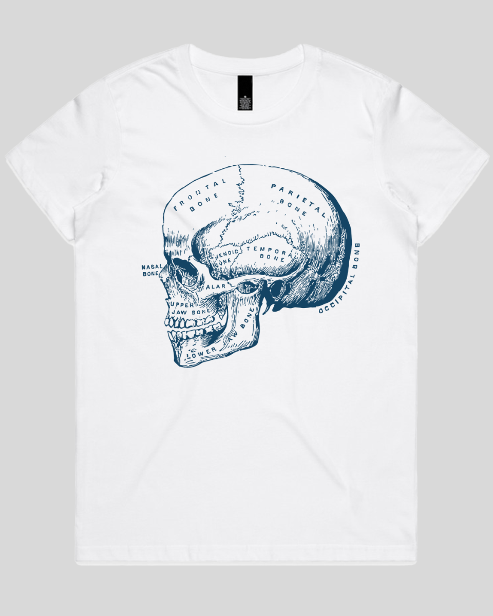 Blueprint Skull Women's T-Shirt